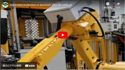 Producción automatizada de fundición a presión de aleación de aluminio