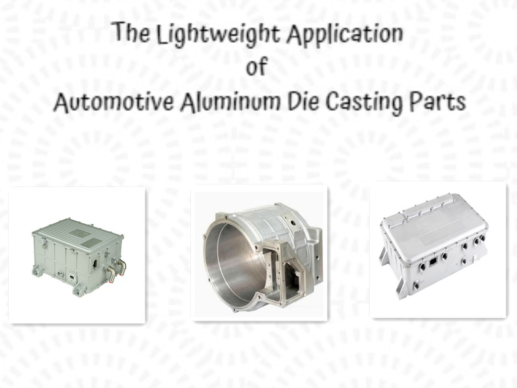 Aplicación de peso ligero a las piezas moldeadas de aleación de aluminio para automóviles